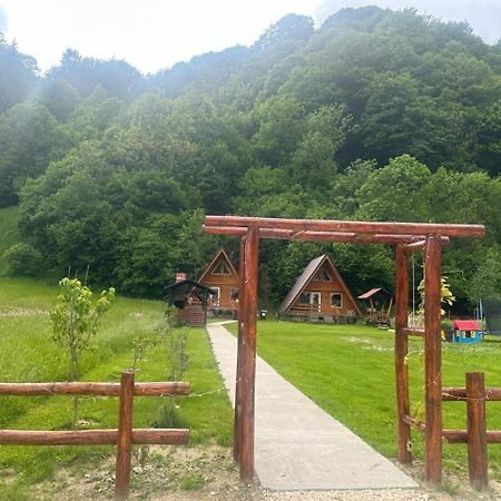 Cabanutze Satic Villa Rucăr Buitenkant foto