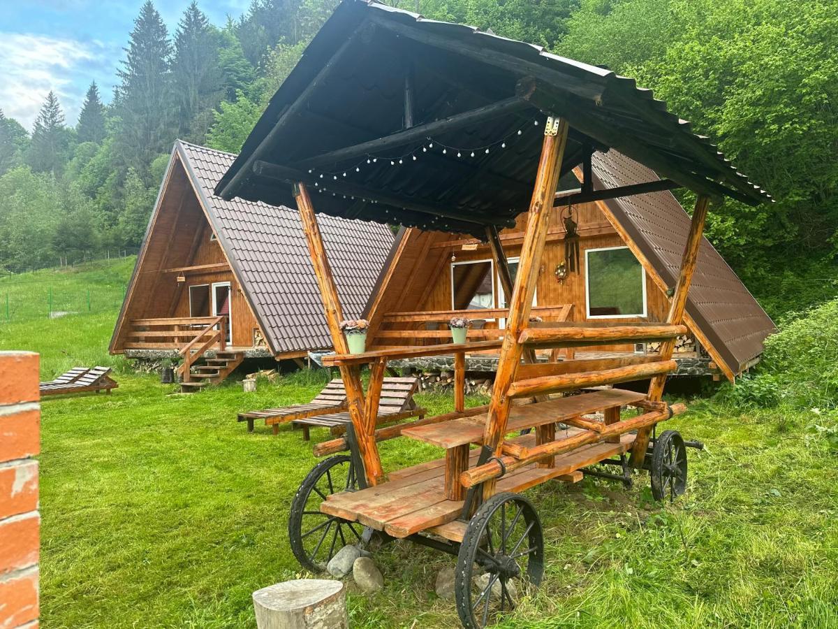 Cabanutze Satic Villa Rucăr Buitenkant foto