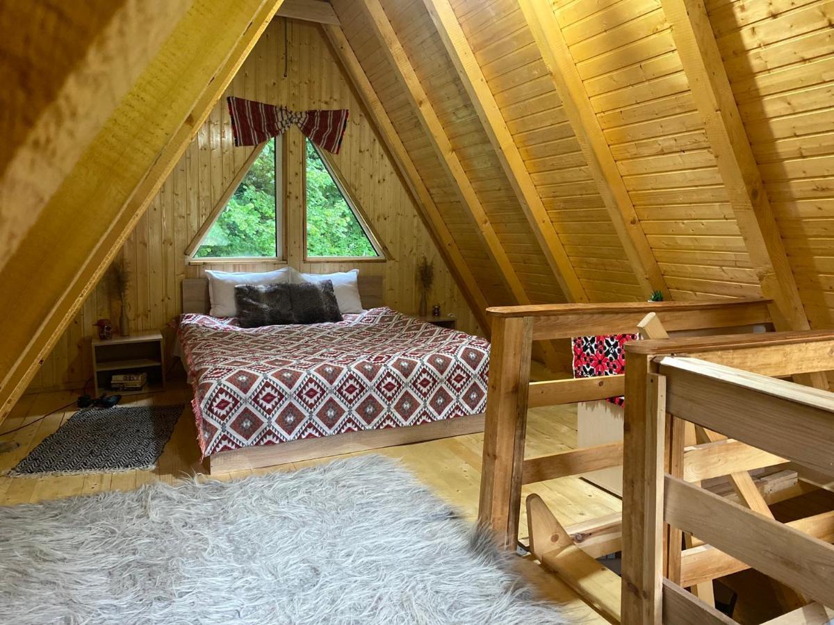 Cabanutze Satic Villa Rucăr Buitenkant foto