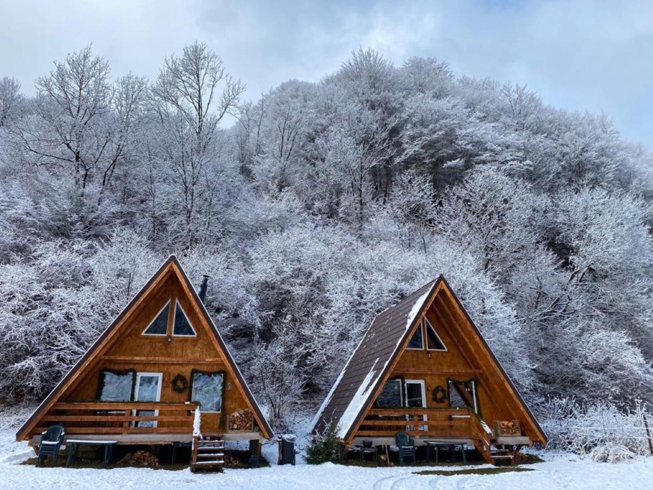 Cabanutze Satic Villa Rucăr Buitenkant foto