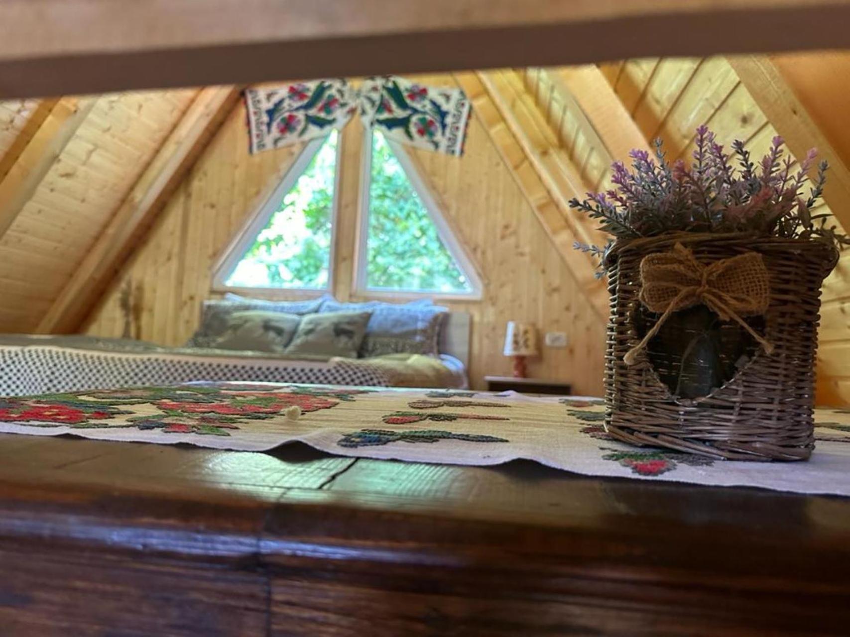 Cabanutze Satic Villa Rucăr Buitenkant foto