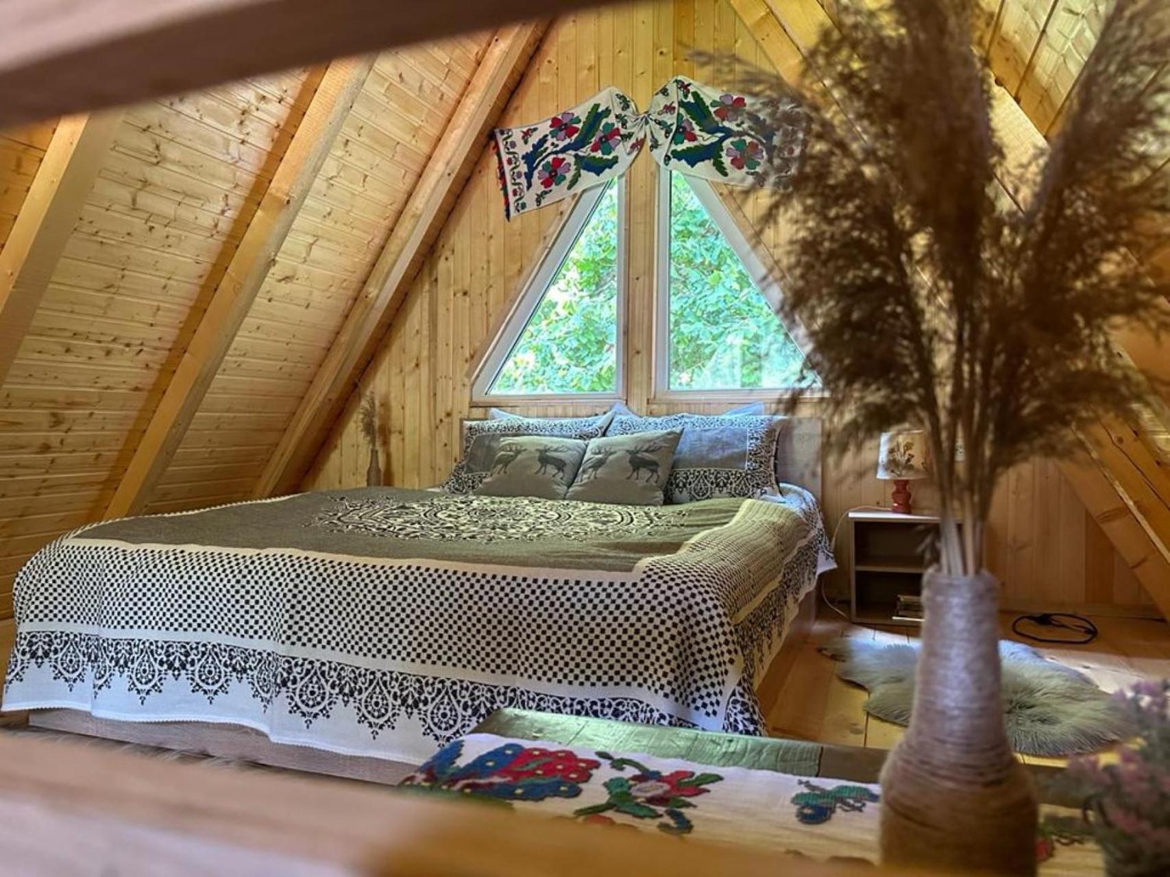Cabanutze Satic Villa Rucăr Buitenkant foto