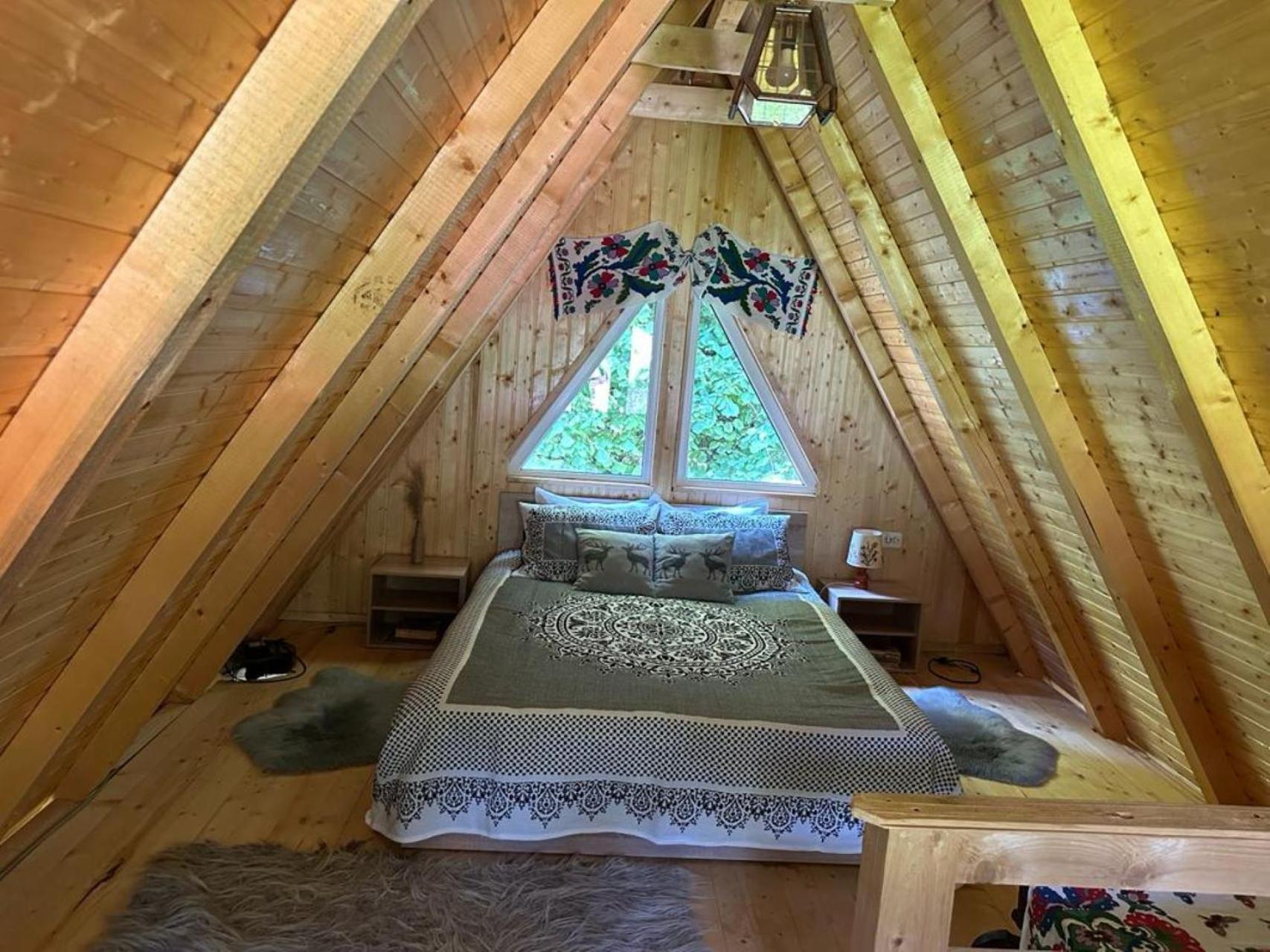 Cabanutze Satic Villa Rucăr Buitenkant foto
