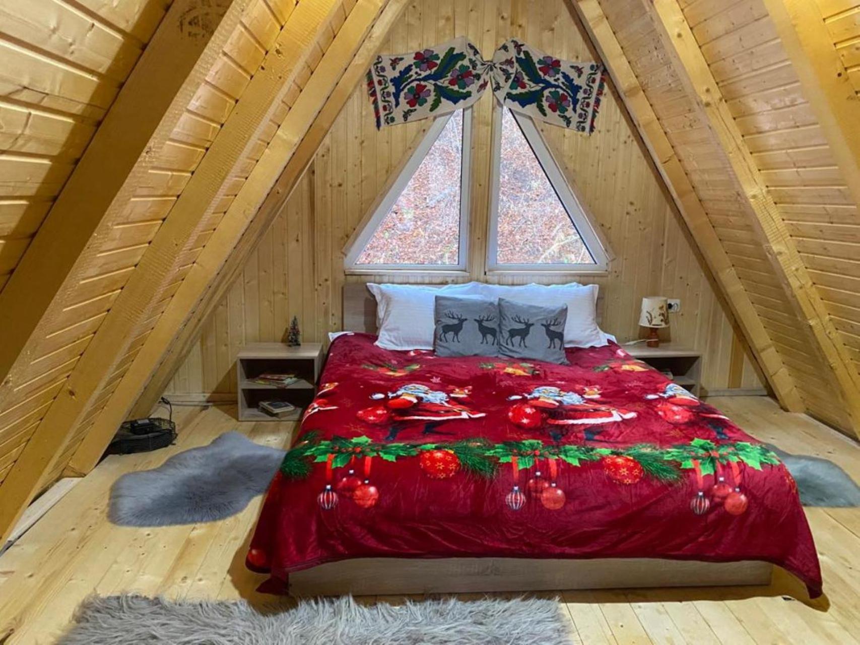 Cabanutze Satic Villa Rucăr Buitenkant foto