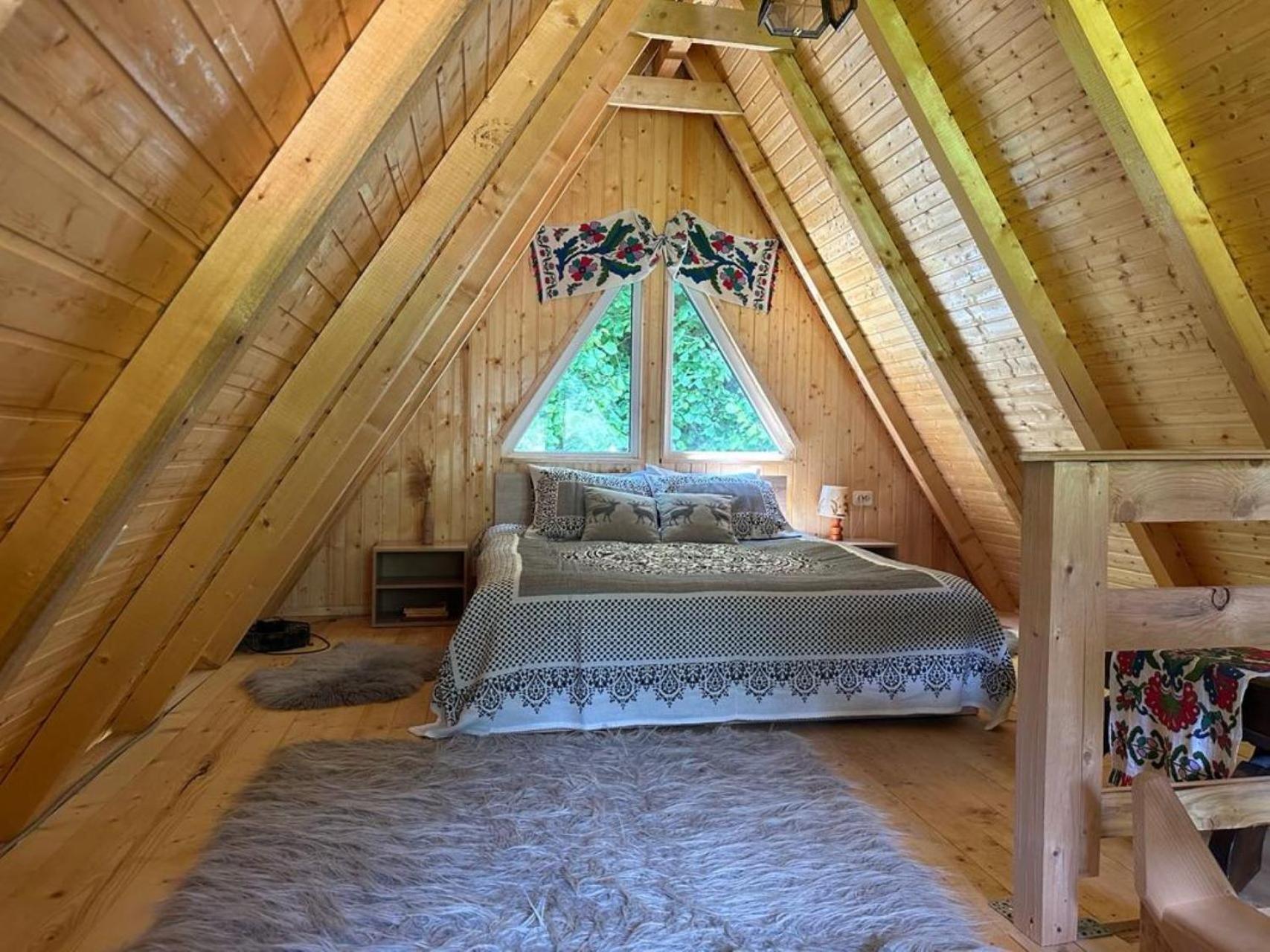 Cabanutze Satic Villa Rucăr Buitenkant foto