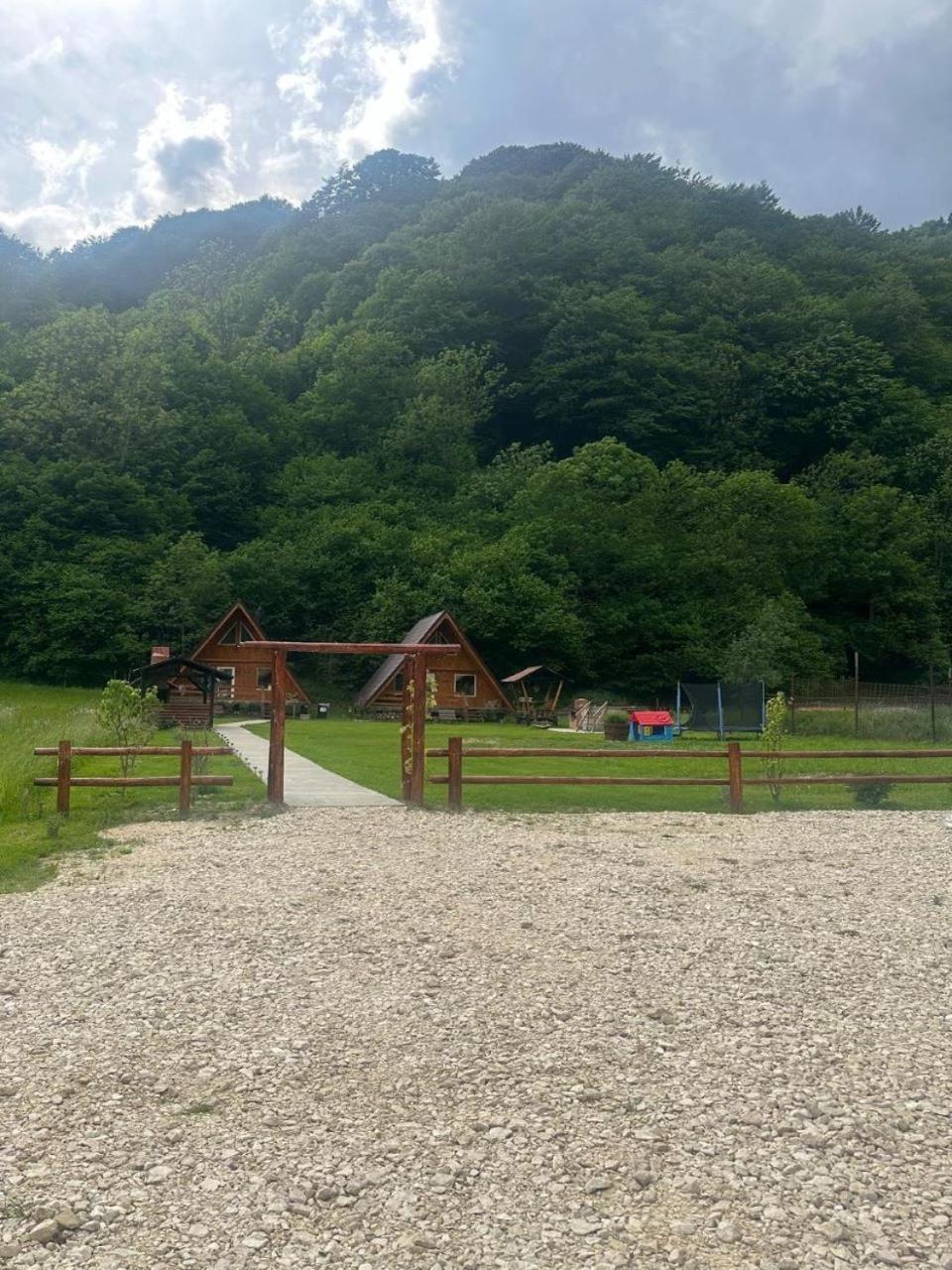 Cabanutze Satic Villa Rucăr Buitenkant foto