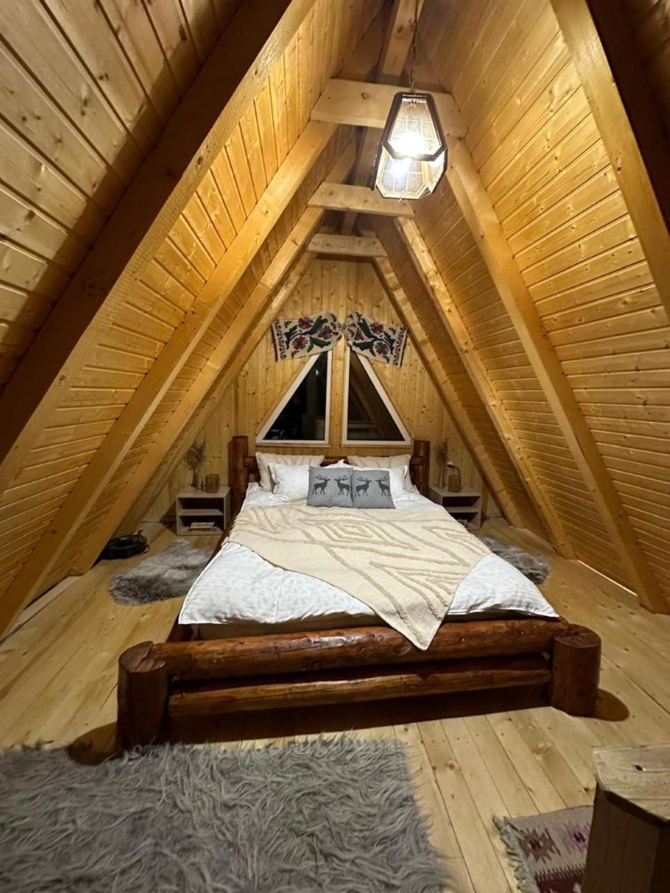 Cabanutze Satic Villa Rucăr Buitenkant foto